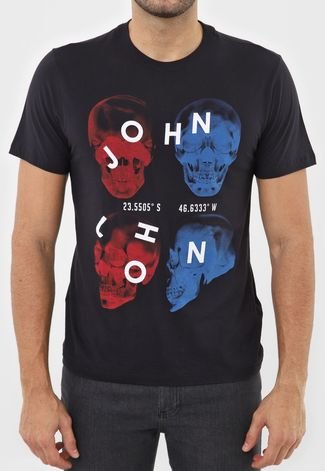Camiseta John John Caveira Made in Heaven Masculina em Promoção na  Americanas