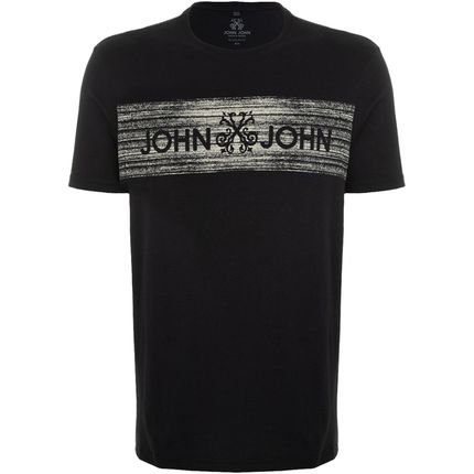 Camiseta John John Company In24 Preto Masculino - Marca John John