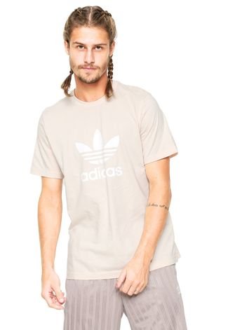 adidas Originals AOP BRA TOP Bege - Entrega gratuita