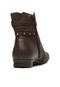 Bota Mooncity Fivela Decorativa Marrom - Marca Mooncity