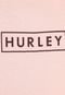 Camiseta Hurley Boxed Benzo Pe Rosa - Marca Hurley
