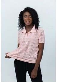 Camiseta Mujer Rosado - L Y H - 4R409076