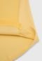 Conjunto 2pçs Carinhoso Curto Infantil Lettering Amarelo/Azul-Marinho - Marca Carinhoso