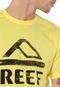 Camiseta Reef Destroyed Amarela - Marca Reef