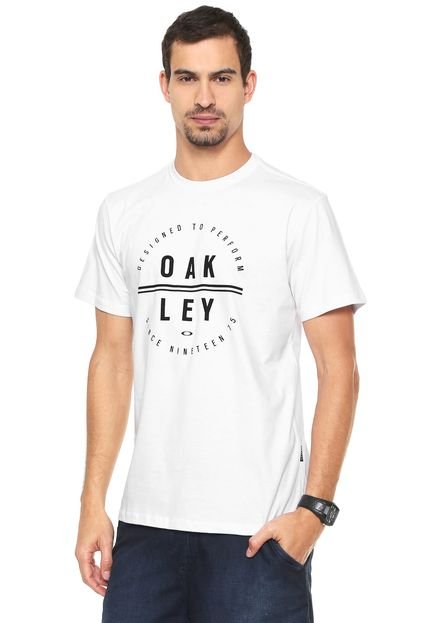 Camiseta Oakley Circle Tee Branca - Marca Oakley