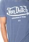 Camiseta Von Dutch Original Trade USA Azul - Marca Von Dutch 