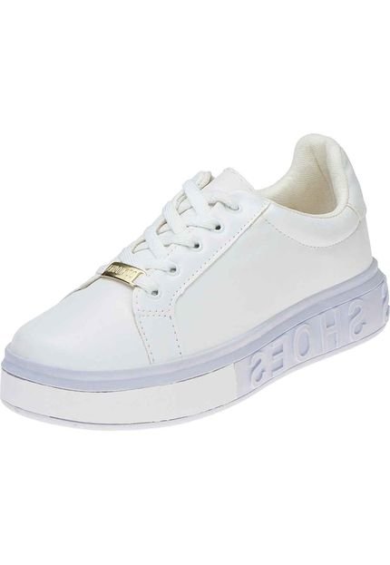 Tênis Feminino Domidona Casual Sneakers It Shoes Branco - Marca Domidona
