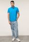Camisa Polo Tommy Hilfiger Reta Lisa Azul - Marca Tommy Hilfiger