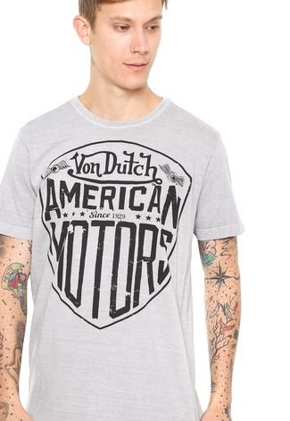 Camiseta Von Dutch American Motors Cinza