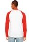 Camiseta adidas Originals Trefoil Branca/Vermelha - Marca adidas Originals