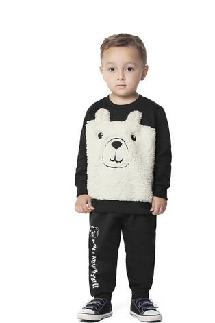 Conjunto moletom deals infantil dafiti