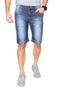 Bermuda Jeans Rock Blue Reta Azul - Marca Rock Blue