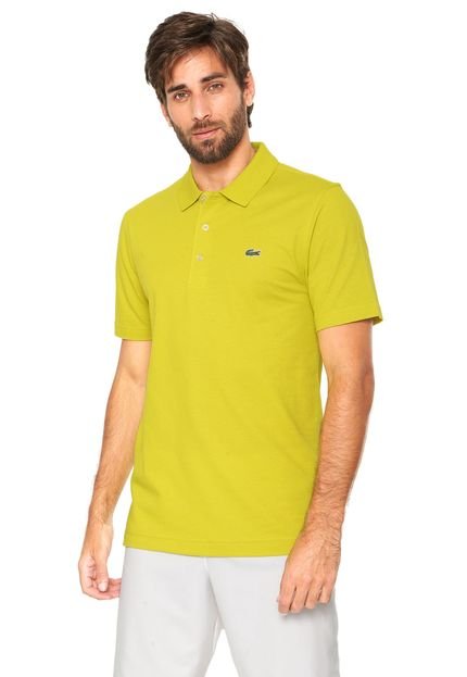 Camisa Polo Lacoste Lisa Verde - Marca Lacoste