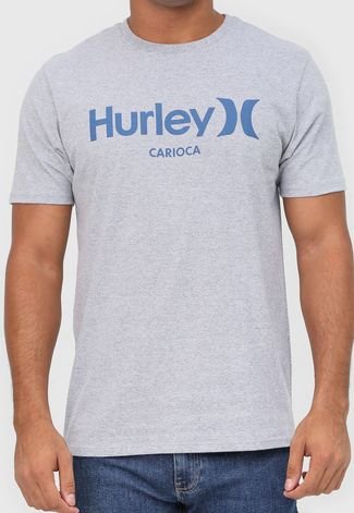 Camiseta Hurley Carioca Cinza
