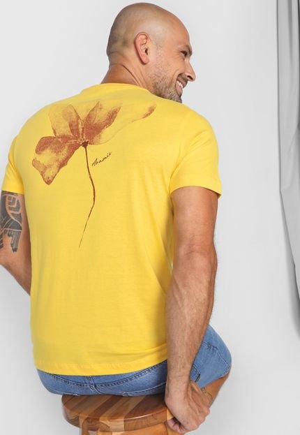 Camiseta Aramis Flor Amarela - Marca Aramis