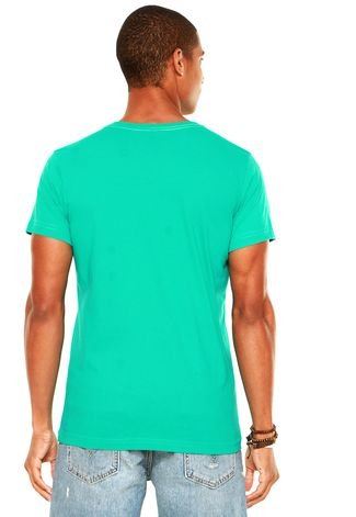 Camiseta Fatal Slim Estampada Verde