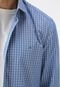 Camisa Aramis Reta Quadriculada Azul - Marca Aramis