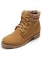 Bota Coturno Mooncity Lisa Caramelo - Marca Mooncity