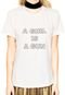 Camiseta Ellus Bordada Branca - Marca Ellus