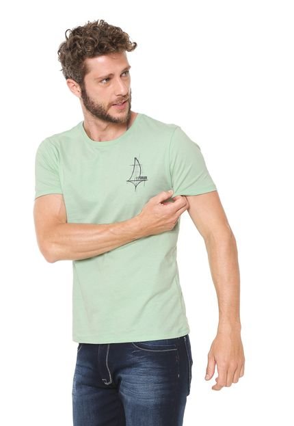 Camiseta Forum Estampada Verde - Marca Forum
