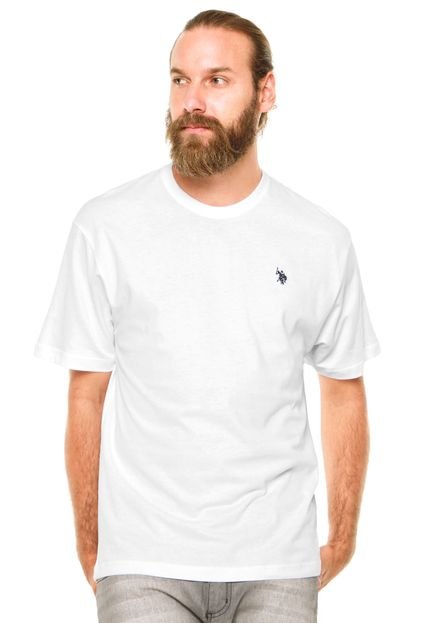 Camiseta U.S. Polo Slim Branca - Marca U.S. Polo