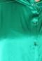 Camisa Colcci Seda Loose Verde - Marca Colcci