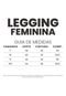 Calça Feminina Legging Techmalhas Preto - Marca TECHMALHAS