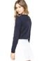 Blusa Only Renda Azul - Marca Only
