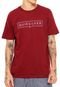 Camiseta Quiksilver Box Vermelha - Marca Quiksilver