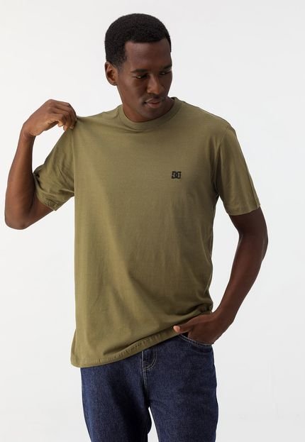 Camiseta DC Shoes Embroidery Verde - Marca DC Shoes