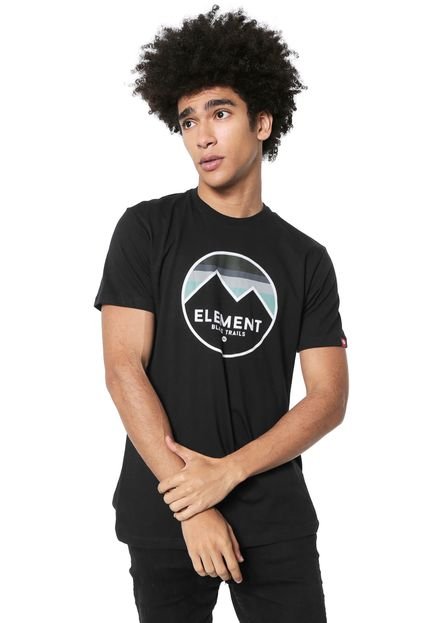 Camiseta Element Sunset Preta - Marca Element
