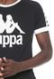 Camiseta Kappa Authentic Due Due Preta - Marca Kappa