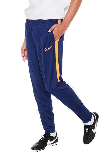 Calça Nike Slim M Nk Dry Acdmy Pant Kpz Azul-marinho - Marca Nike