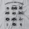 Camiseta Types Of Drummers - Mescla Cinza - Marca Studio Geek 