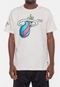 Camiseta NBA Sneakers Miami Heat Off White - Marca NBA