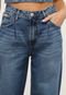 Calça Jeans Calvin Klein Jeans Wide Leg Estonada Azul - Marca Calvin Klein Jeans