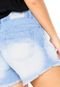 Short Jeans Biotipo Hot Pant Delavê Azul - Marca Biotipo