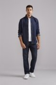 Camisa Jeans Slim Fit - Lavagem Média 4 HIGHSTIL - Marca HIGHSTIL