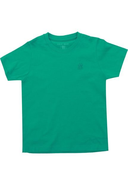 Camiseta Polo Wear Menino Lisa Verde - Marca Polo Wear