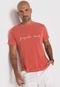 Camiseta Osklen Brazilian Soul Coral - Marca Osklen