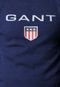 Suéter Gant Wool Crew Azul - Marca Gant
