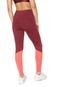 Legging BODY FOR SURE Color Block Vinho - Marca BODY FOR SURE