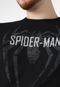 Blusa de Moletom Flanelada Fechada Cativa Marvel Spider-Man Preta - Marca Cativa Marvel