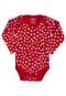 Body Pimpolho Baby Estampado Vermelho - Marca Pimpolho