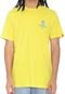 Camiseta Element Chrome Amarela - Marca Element