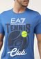 Camiseta EA7 Tenis Club Azul - Marca EA7