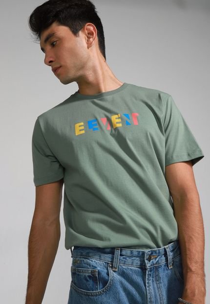 Camiseta Element Logo Verde - Marca Element