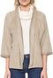 Cardigan Scene Suede Bege - Marca Scene