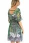 Vestido 101 Resort Wear Decote V Verde - Marca 101 Resort Wear