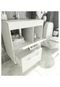 Gabinete para Banheiro 60 cm com 2 Peças Linea 12 Branco Tomdo - Marca Tomdo